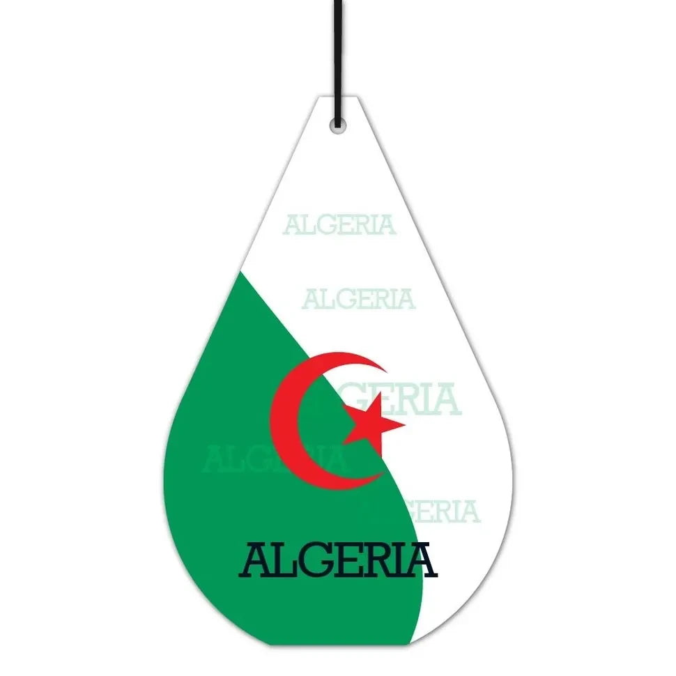 Algerien Flagge Duftbaum