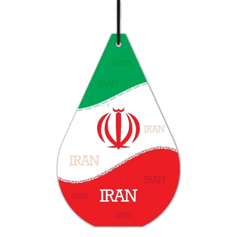 Iran Flagge Duftbaum