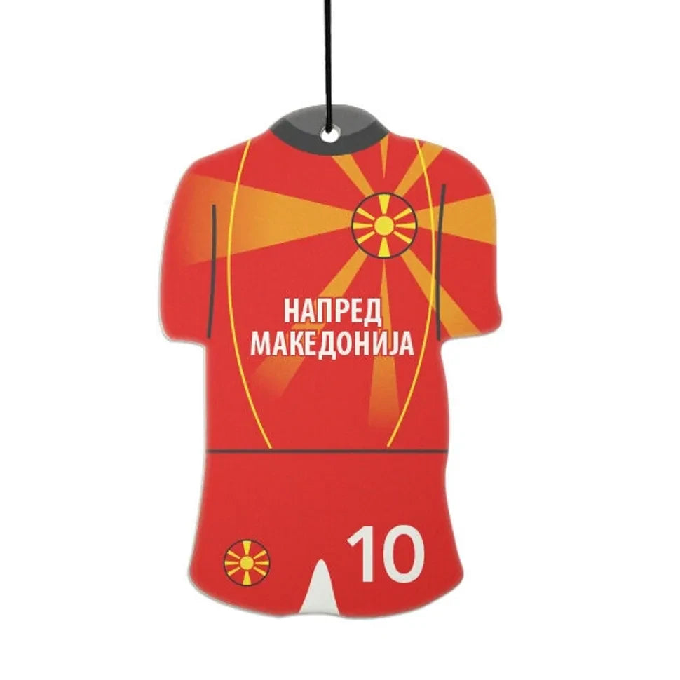 Nord-Mazedonien Autoduft Trikot