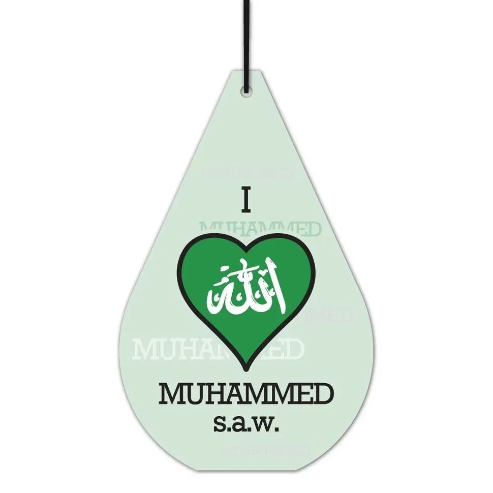Ich liebe Muhammed s.a.w Duftbaum