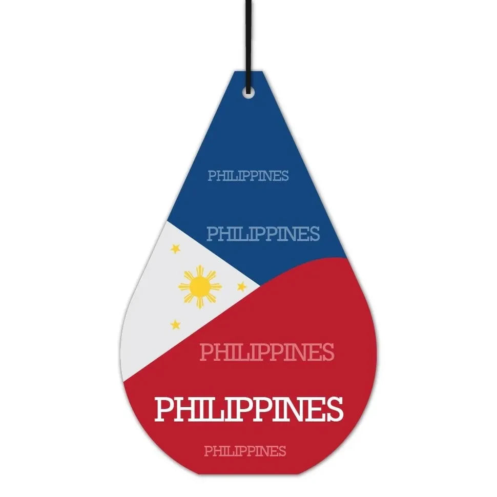 Philippinen Flagge Duftbaum
