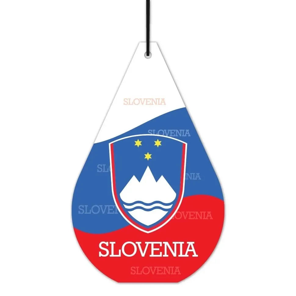 Slowenien Flagge Duftbaum
