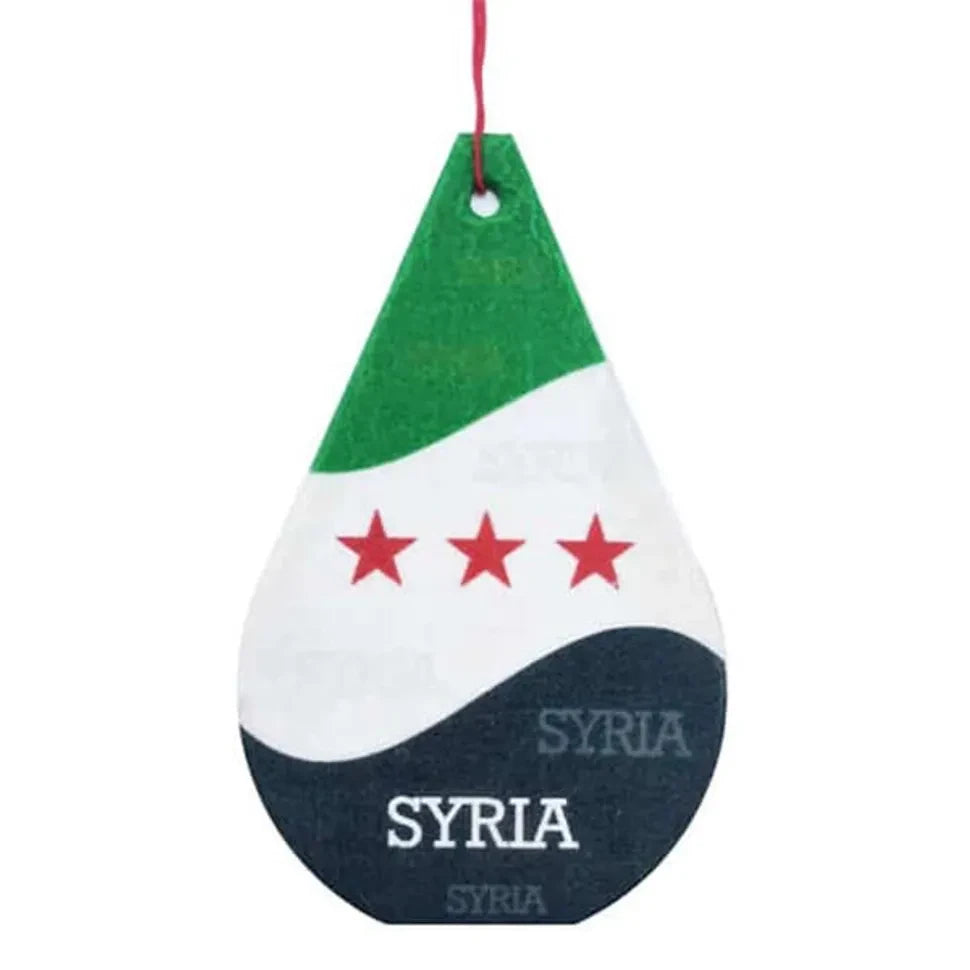 Syrien Flagge Duftbaum