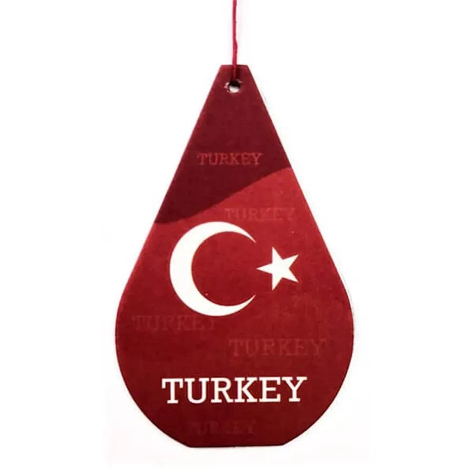 Türkei Flagge Duftbaum