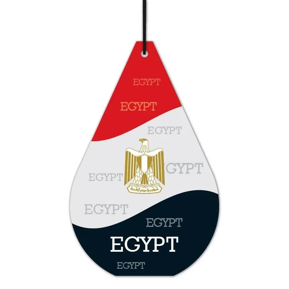 Ägypten Flagge Duftbaum