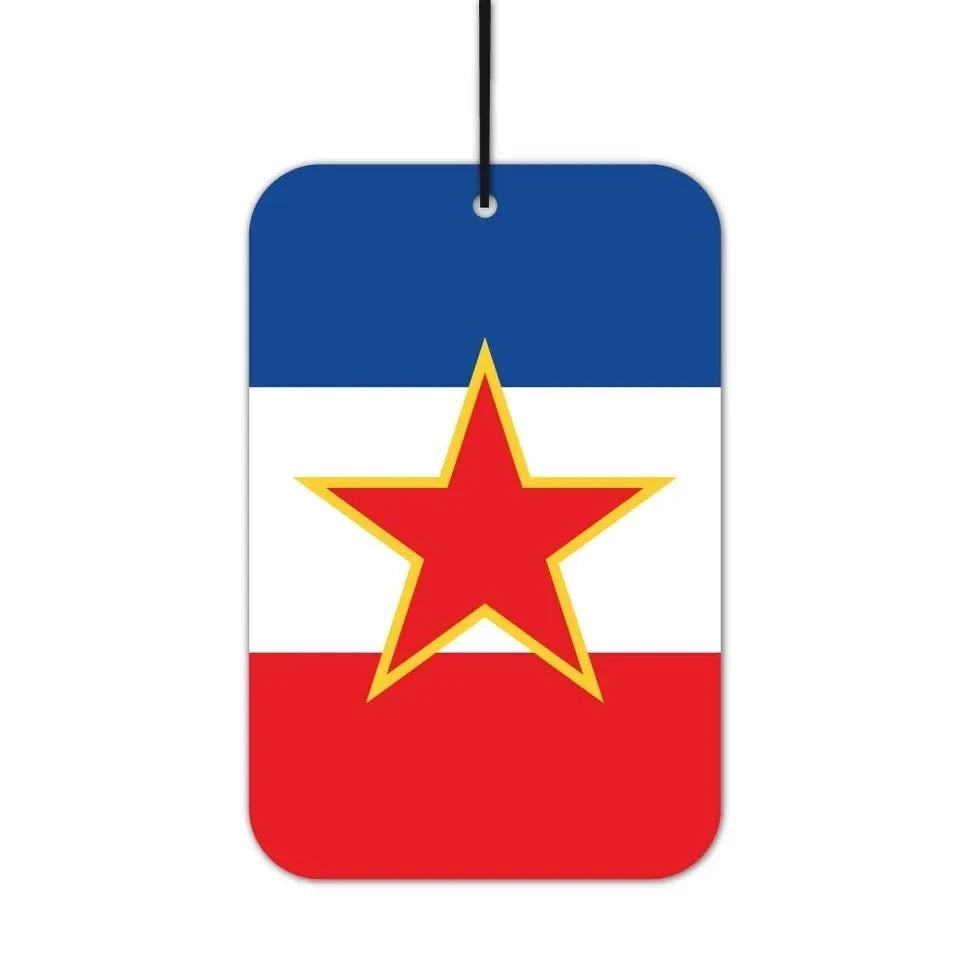 Jugoslawien Duftbaum (eckig)