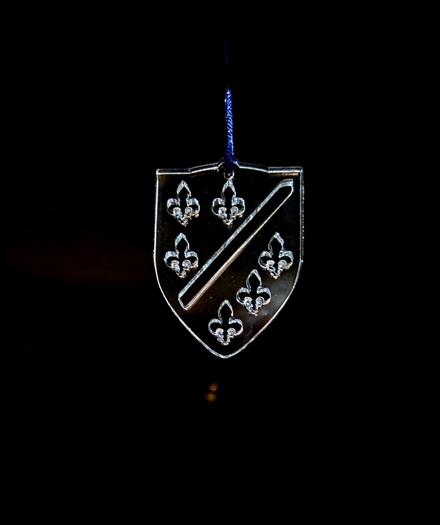 Bosnische Lilien Plexiglas-Anhänger