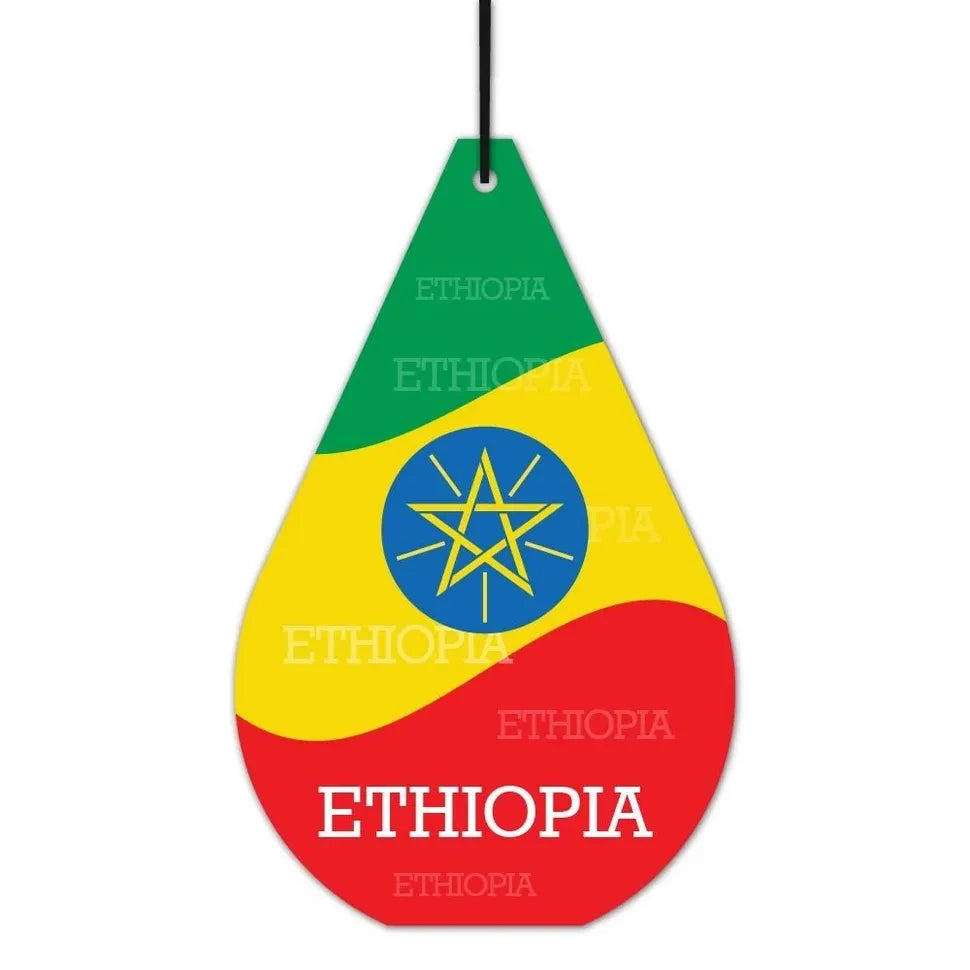 Äthiopien Flagge Duftbaum