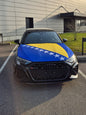 Bosnische Flagge für die Motorhaube